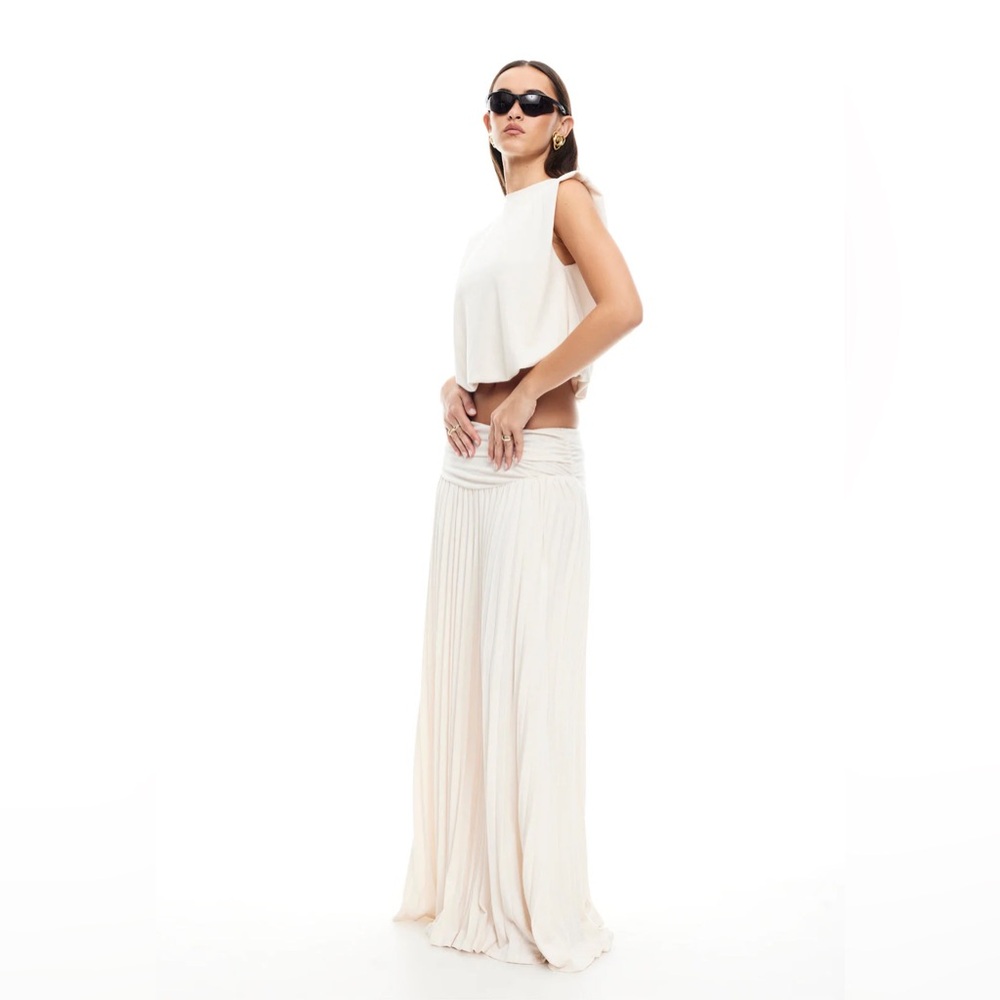 Lioness Cream Maxi Skirt